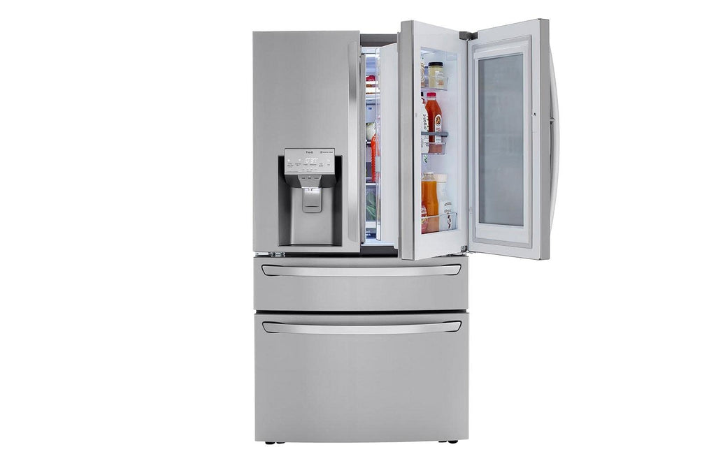 23 cu. ft. Smart wi-fi Enabled InstaView™ Door-in-Door® Counter-Depth Refrigerator with Craft Ice™ Maker