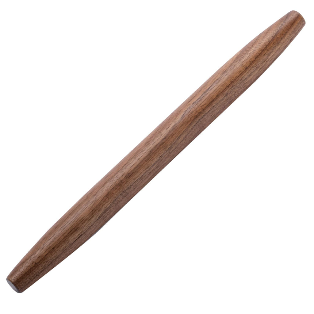 Muso Wood Wooden French Rolling Pin for Baking, Beech Wood Tapered Rolling Pin for Fondant Pie Crust Cookie Pastry(French 15.75-Inch)