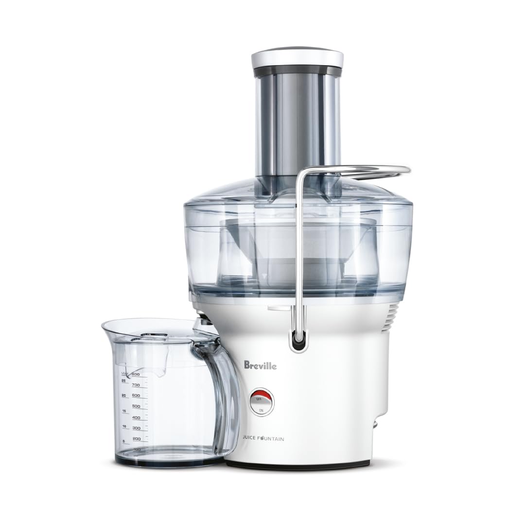 Wyciskarka do soku Breville the Juice Fountain Compact, 10" x 10,5" x 16", srebrna