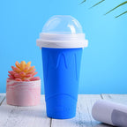 2 упаковки Magic Quick Frozen Smoothie Maker - портативний двошаровий стаканчик для смузі з трубочкою та ложкою, подарунок для всіх