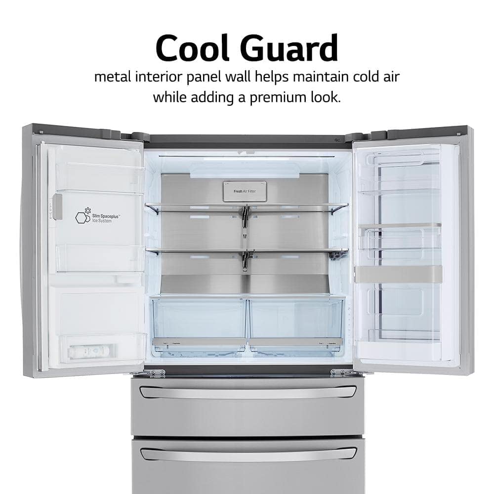 30 cu. ft. Smart wi-fi Enabled InstaView™ Door-in-Door® Refrigerator with Craft Ice™ Maker