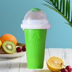 2 упаковки Magic Quick Frozen Smoothie Maker - портативний двошаровий стаканчик для смузі з трубочкою та ложкою, подарунок для всіх