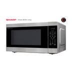 SHARP SMC2266KS Piekarnik z wyjmowanym 16,5-calowym obrotowym talerzem karuzelowym, stopy sześcienne, 1200 W kuchenka mikrofalowa do zabudowy, 2,2 CuFt, stal nierdzewna