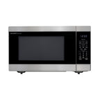 SHARP SMC2266KS Piekarnik z wyjmowanym 16,5-calowym obrotowym talerzem karuzelowym, stopy sześcienne, 1200 W kuchenka mikrofalowa do zabudowy, 2,2 CuFt, stal nierdzewna