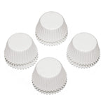 Caperci 500 Count Mini Cupcake Liners White Muffin Liners Greaseproof No Smell Small Cupcake Wrappers Baking Cups