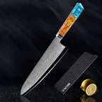 Kitchen Set Knife Damascus Steel Kitchen Knife Kitchen Knife Chef Knife Santoku Knife Japanese Knife Kitchen Tool