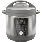 Instant Pot Duo Plus, 8-літрова тиха електрична скороварка 9-в-1, повільна рисоварка, пароварка, пристрій для пасерування, йогуртниця, підігрівач та стерилізатор, додаток із понад 800 рецептами, нержавіюча сталь