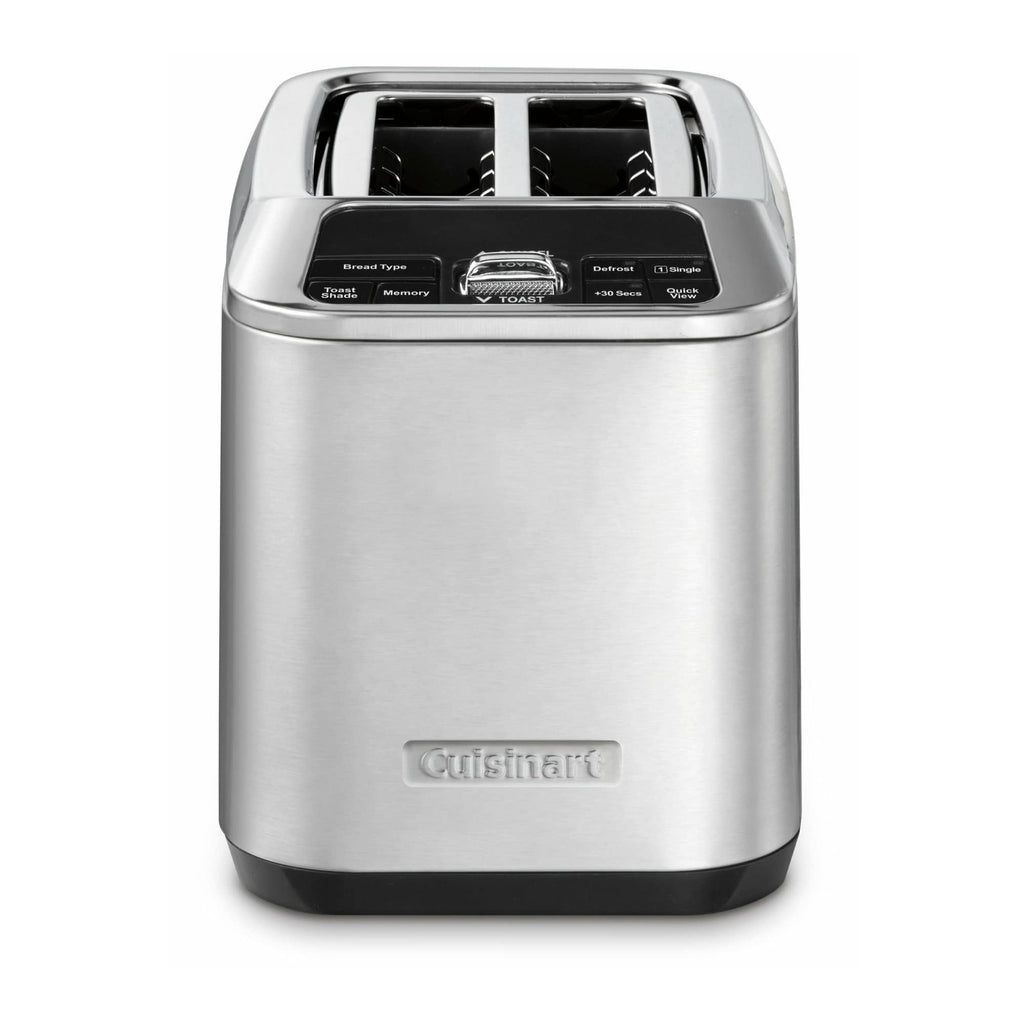 Моторизований тостер Cuisinart CPT-520 на 2 скибочки, нержавіюча сталь/чорний
