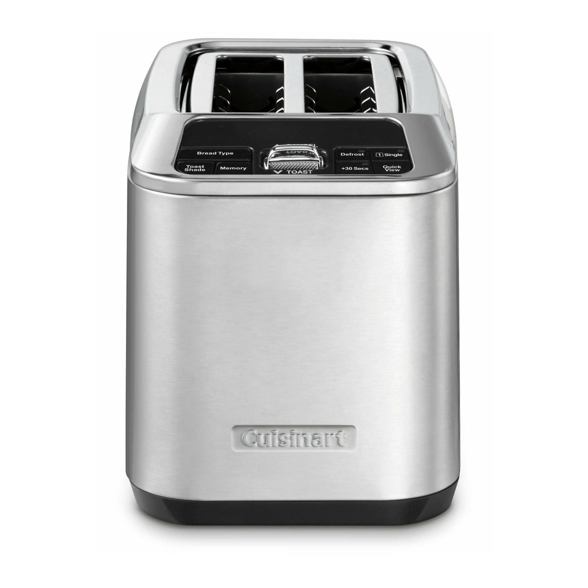 Моторизований тостер Cuisinart CPT-520 на 2 скибочки, нержавіюча сталь/чорний
