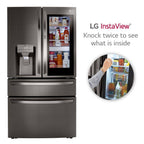 23 cu. ft. Smart wi-fi Enabled InstaView™ Door-in-Door® Counter-Depth Refrigerator with Craft Ice™ Maker