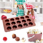 La chat 4 Packs Silicone Molds for Chocolate, Food Grade no-stick Baking, candy and butter Mold with different shape (4 packs different style)