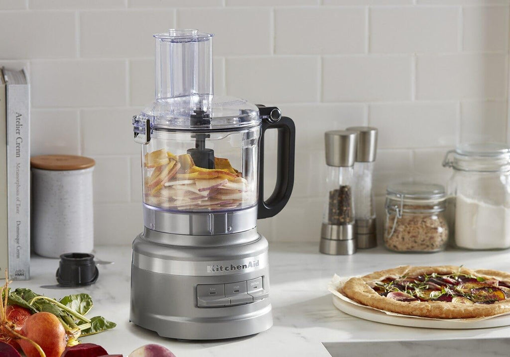 Кухонний комбайн KitchenAid KFP0718CU, 7 чашок, контурний сріблястий