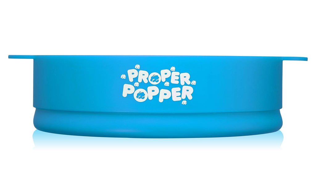 Оригінальний Proper Popper для мікрохвильової печі, силіконовий пристрій для попкорну, складна чаша, без бісфенолу А та придатний для миття в посудомийній машині - (бірюзовий)