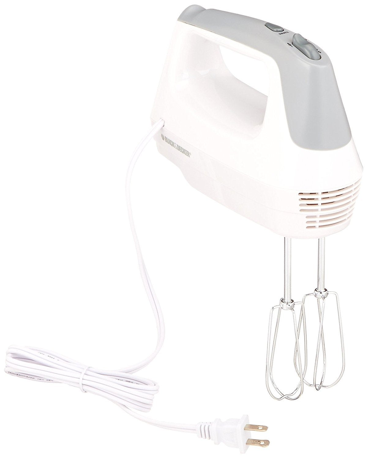 Легкий ручний міксер BLACK+DECKER, білий, MX1500W