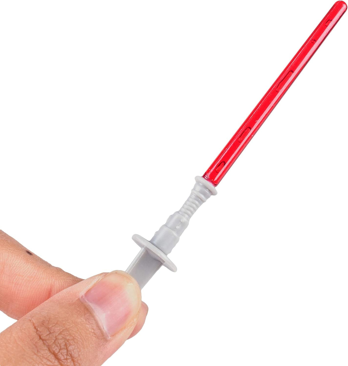 Super Z Outlet Light Sabre Cupcake Decoration Toppers Sticks Picks Set for Children Birthday Party, Fan Shows, Movies, 4" inches Tall - 12 Pack