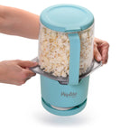 Presto 04811 PopLite My Munch Hot Air Popcorn Popper - Personal Sized, Built-In Serving Bowl, Compact Design, 8 Cups, Blue