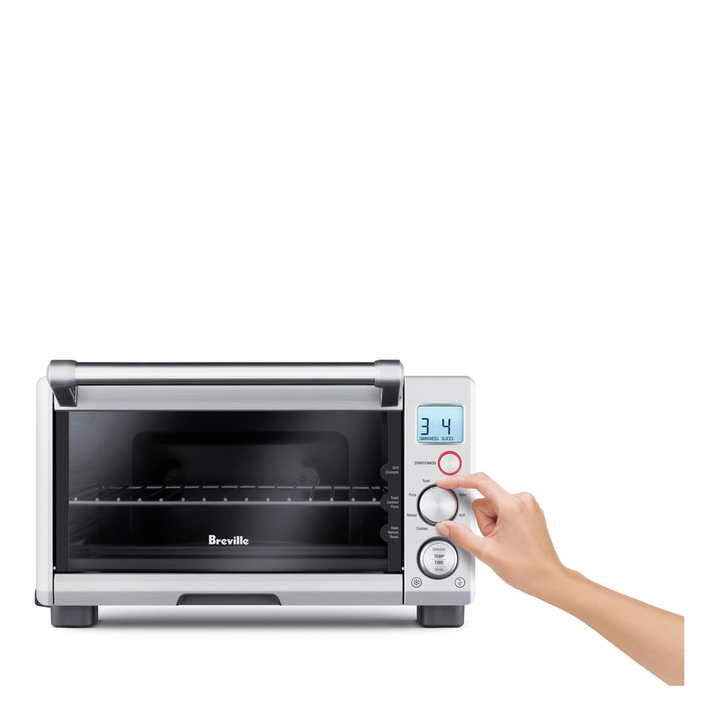 Breville BOV650XL Kompaktowy inteligentny piekarnik do tostów na blacie, szczotkowana stal nierdzewna