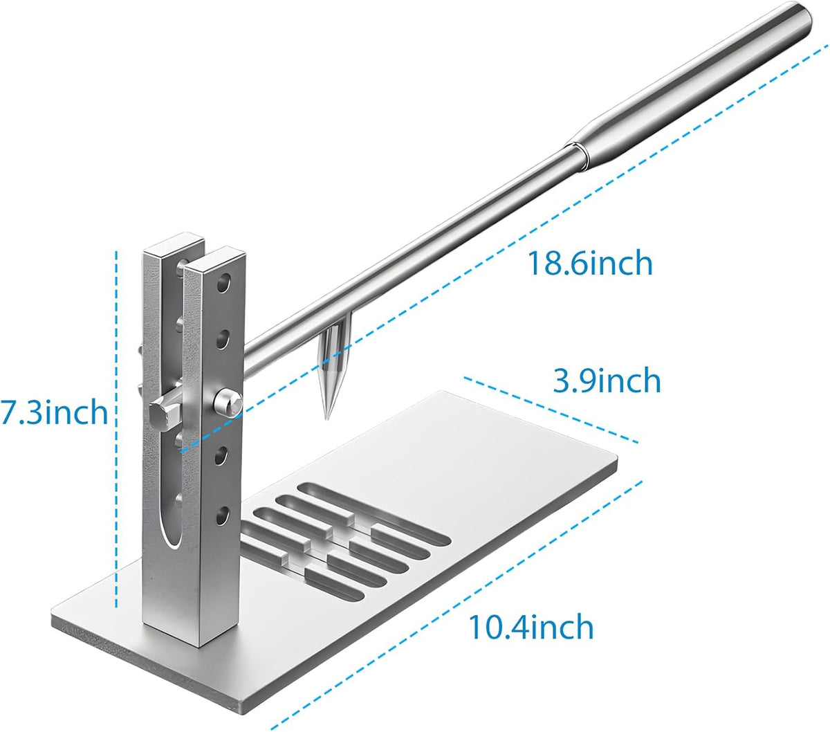 Oyster Shucker Machine Oyster Clam Opener Machine Seafood Tool Set for Bar Restaurant Family Buffet Including Knives, Gloves and G-Clip