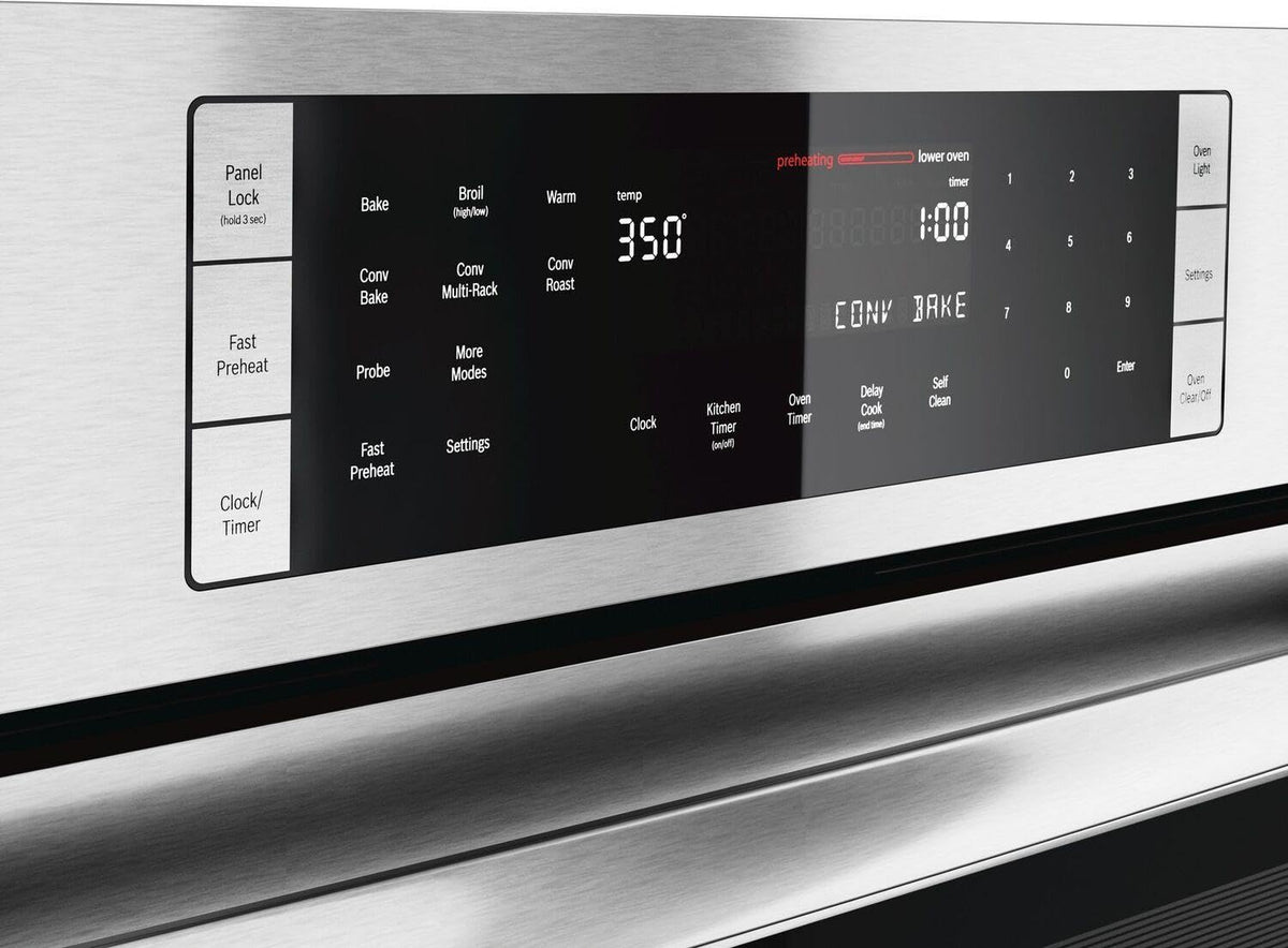 Bosch HBL8651UC 800 30" Piekarnik elektryczny ze stali nierdzewnej z podwójną ścianą - konwekcja
