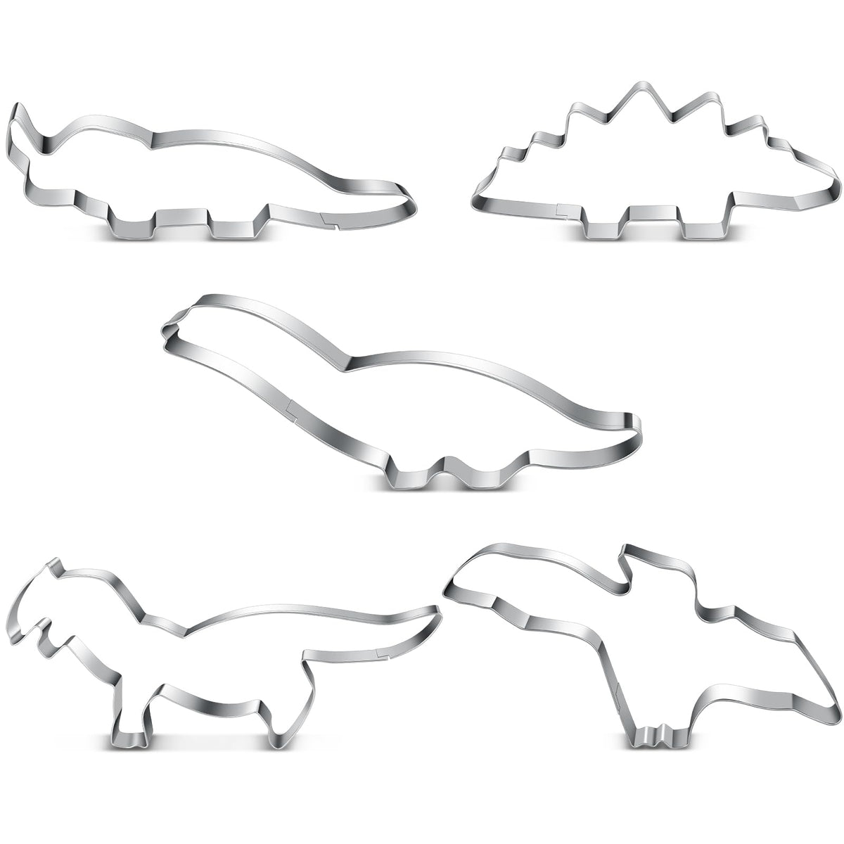 Mouse Cookie Cutter Sandwich Cutters for Kids DIY Lunchbox Bento Box Fruit Cutters Vegetable Cutters for Children Boys Girls, Pack of 5