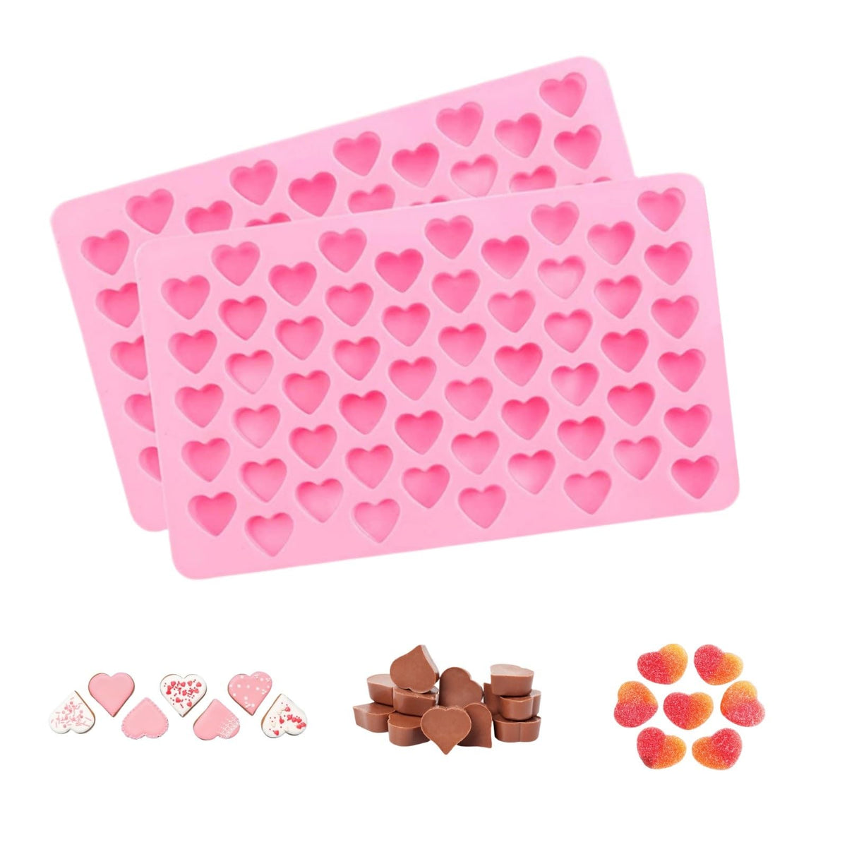 2 pcs Number Chocolate Molds and Letter Silicone Molds, kitchen utensils, cake cookies, ice cubes, chocolate resin candy making products