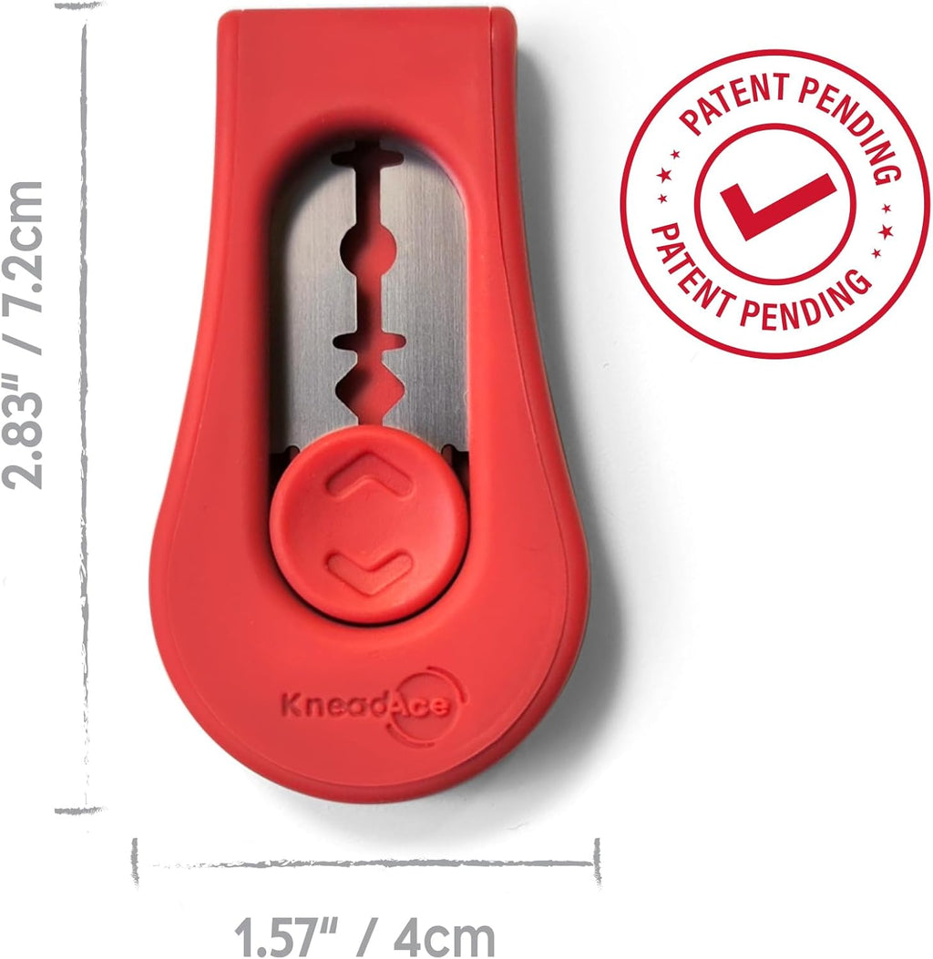 Upgraded Extractable & Magnetic Bread Lame Dough Scoring Tool - Professional Sourdough scoring tool for Sourdough Bread baking & Bread Making Tools - Scoring Patterns booklet & 5 Razor Blades