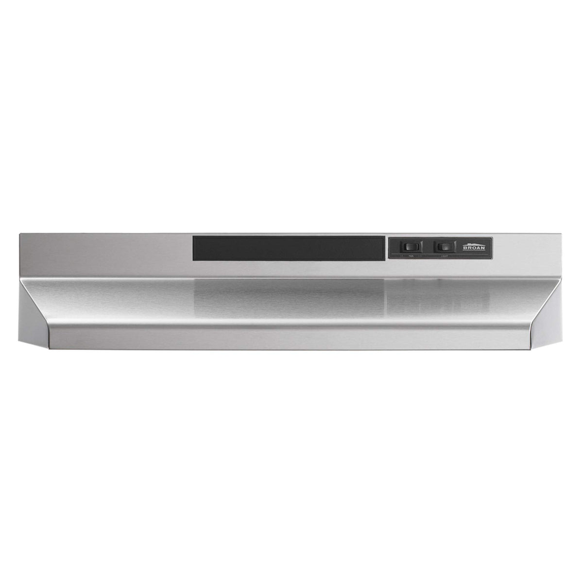 BROAN F403004 Витяжка Broan(R) 30 дюймів, що трансформується під шафу, 160 CFM, нержавіюча сталь