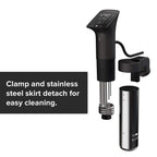 Anova Culinary Sous Vide Precision Cooker Pro, 1200 Watts, Black and Silver