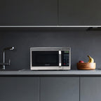 Kuchenka mikrofalowa Farberware Countertop o mocy 700 W, 0,7 stopy sześciennej - kuchenka mikrofalowa z oświetleniem LED i blokadą dziecięcą - idealna do mieszkań i akademików - łatwa do czyszczenia stal nierdzewna
