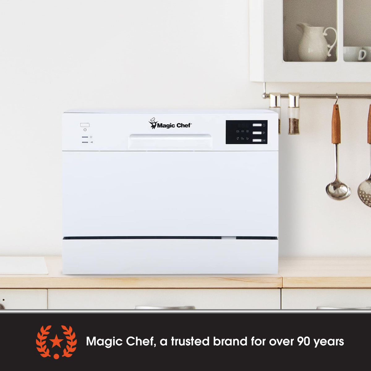 Посудомийна машина Magic Chef MCSCD6W5 Energy Star на 6 конфорок, біла