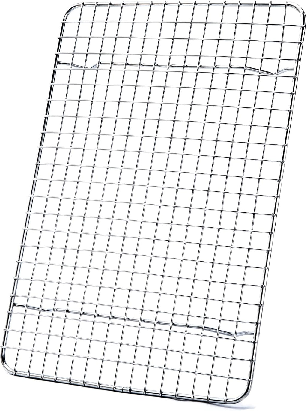 Aisoso Cooling Rack For Baking, Baking Rack with 18/8 Stainless Steel Bold Grid Wire, Multi Use Oven Rack Fit Quarter Sheet Pan, Oven and Dishwasher Safe, 8.5 x 12 Inches