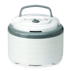 Дегідратор для харчових продуктів NESCO FD-75A Snackmaster Pro, для снеків, фруктів, в'яленої яловичини, сірого кольору
