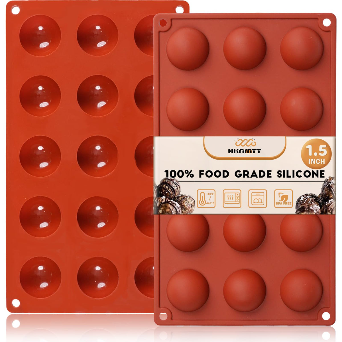 Gummy Bear Molds Silicone Mini Size, Non-Stick Chocolate Candy Gummy Mould for Kid with 2 Droppers Including Dinosaur, Bear, Hearts and Donut Shape 201 Cavities