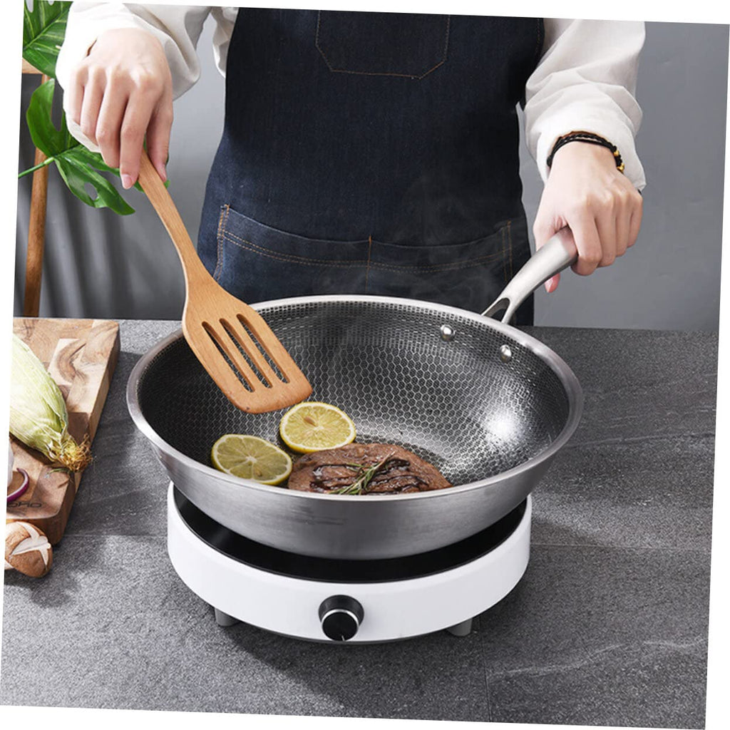 Yardwe Stainless Steel Wok Pan, Nonstick, 150"