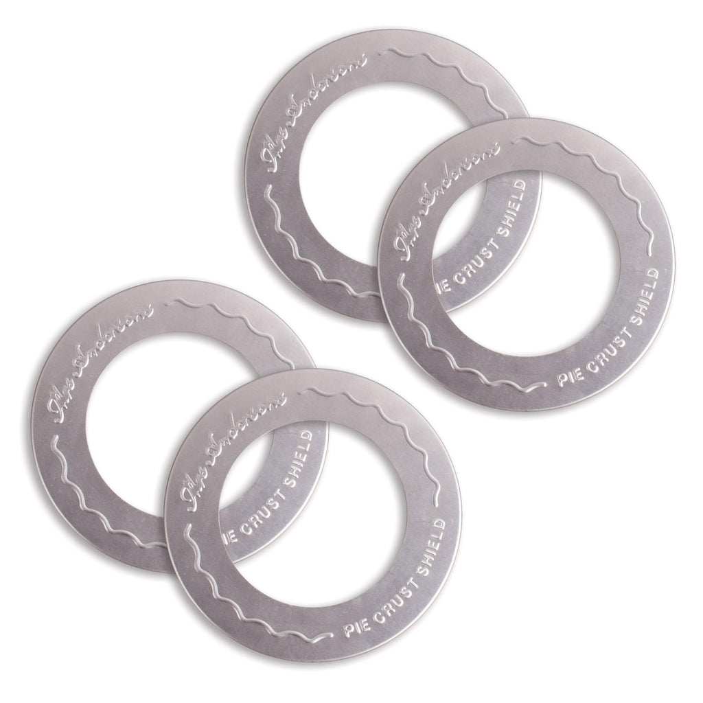Mrs. Anderson's Baking Pie Crust Protector Shield, Fits 9.5 and 10-Inch Plates, Set of 2