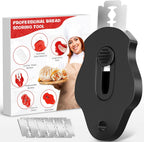 Magnetic Bread Lame Dough Scoring Tool, Professional Sourdough Scoring Tool for Sourdough Bread Baking, Bread Making Knife, Extractable Bread Scoring Tool with 5 Razor Blades&Scoring Patterns Booklet