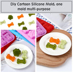 Puppy Dog Paw Bone Silicone Mold, Baking Mold, Used for Jelly, Candy, Chocolate,Ice Cube, Can Bake Dog Snack Biscuits