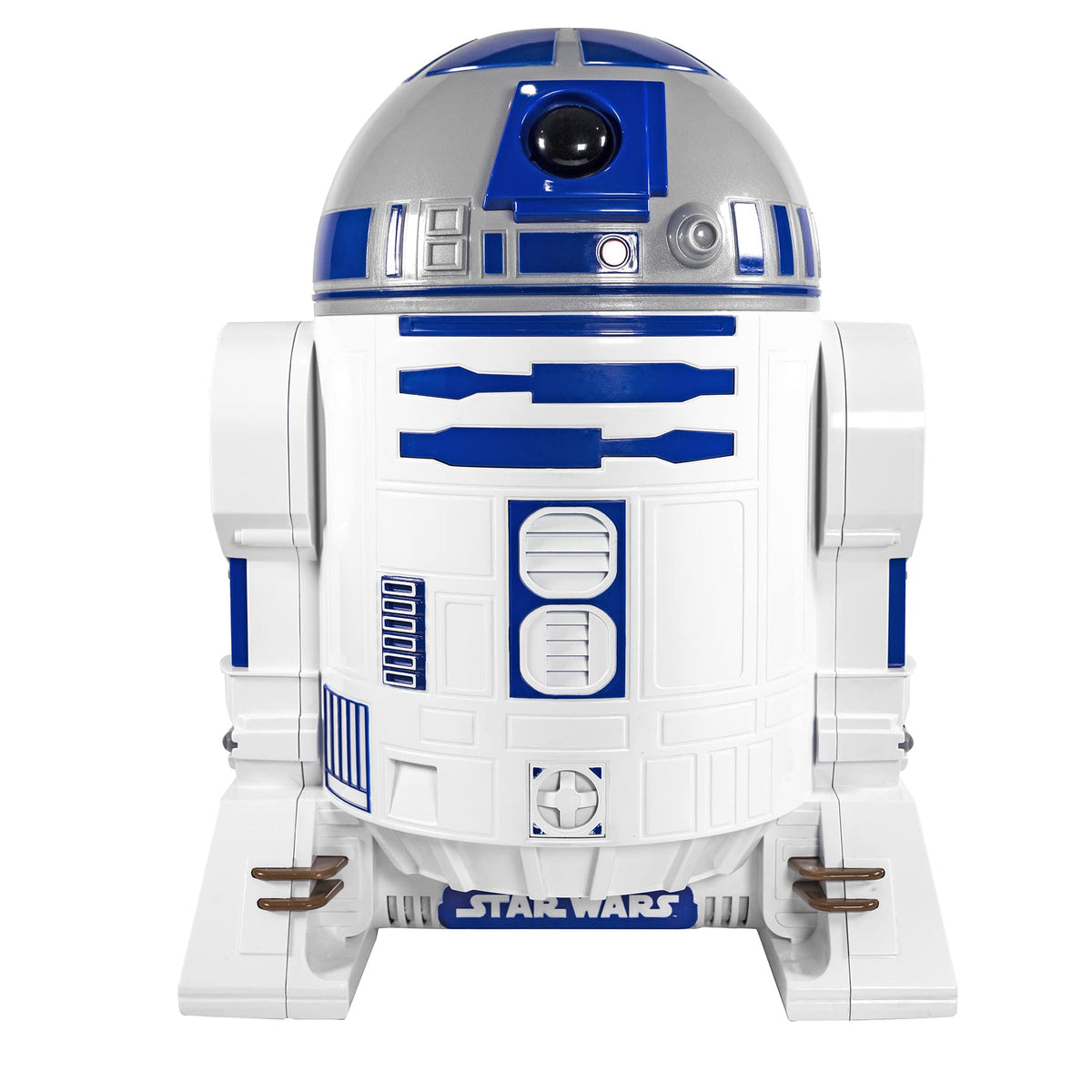 Uncanny Brands Star Wars R2D2 Popcorn Maker- Fully Operational Droid Kitchen Appliance