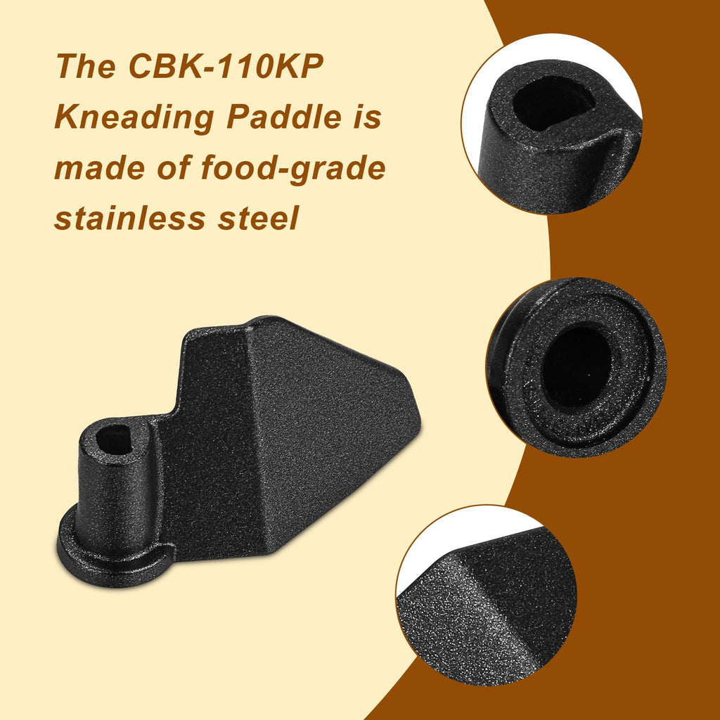 CBK-110KP Mieszadło do wyrabiania ciasta Kompatybilne z maszyną do pieczenia chleba Cuisinart, pasuje tylko do modelu CBK-110 CBKK-110P1 Wymiennik do mieszadła do wyrabiania chleba