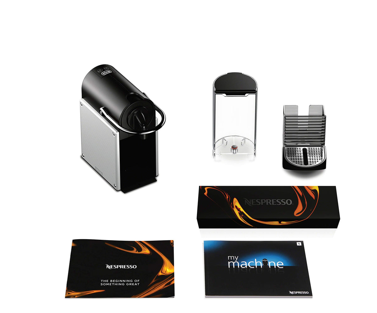 Еспресо-машина Nespresso Pixie від De'Longhi, 1100 мл, алюміній, срібло