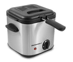 Elite Gourmet EDF1550# Elektryczna frytkownica o pojemności 1,5 qt. / 6 filiżanek, regulowana temperatura, wyjmowany kosz, pokrywa z okienkiem, stal nierdzewna