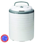 Дегідратор для харчових продуктів NESCO FD-75A Snackmaster Pro, для снеків, фруктів, в'яленої яловичини, сірого кольору