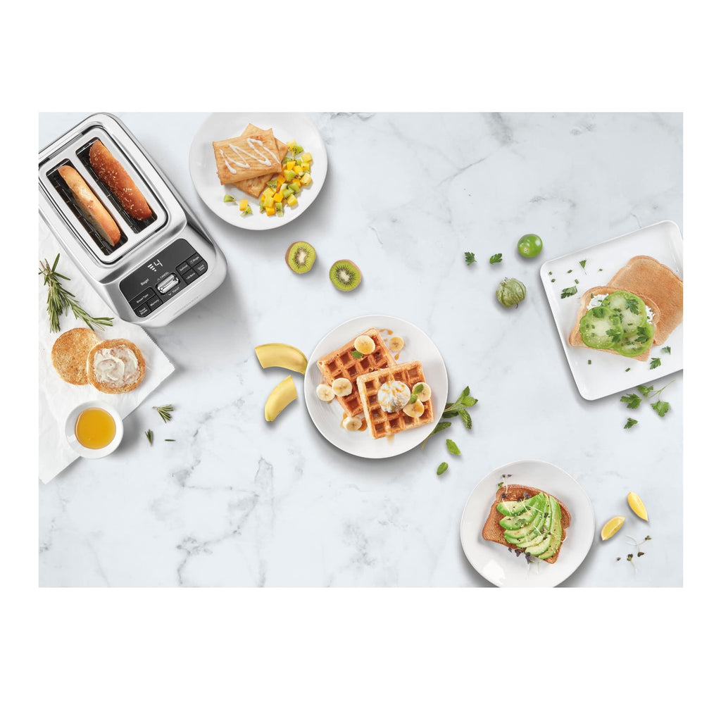 Моторизований тостер Cuisinart CPT-520 на 2 скибочки, нержавіюча сталь/чорний