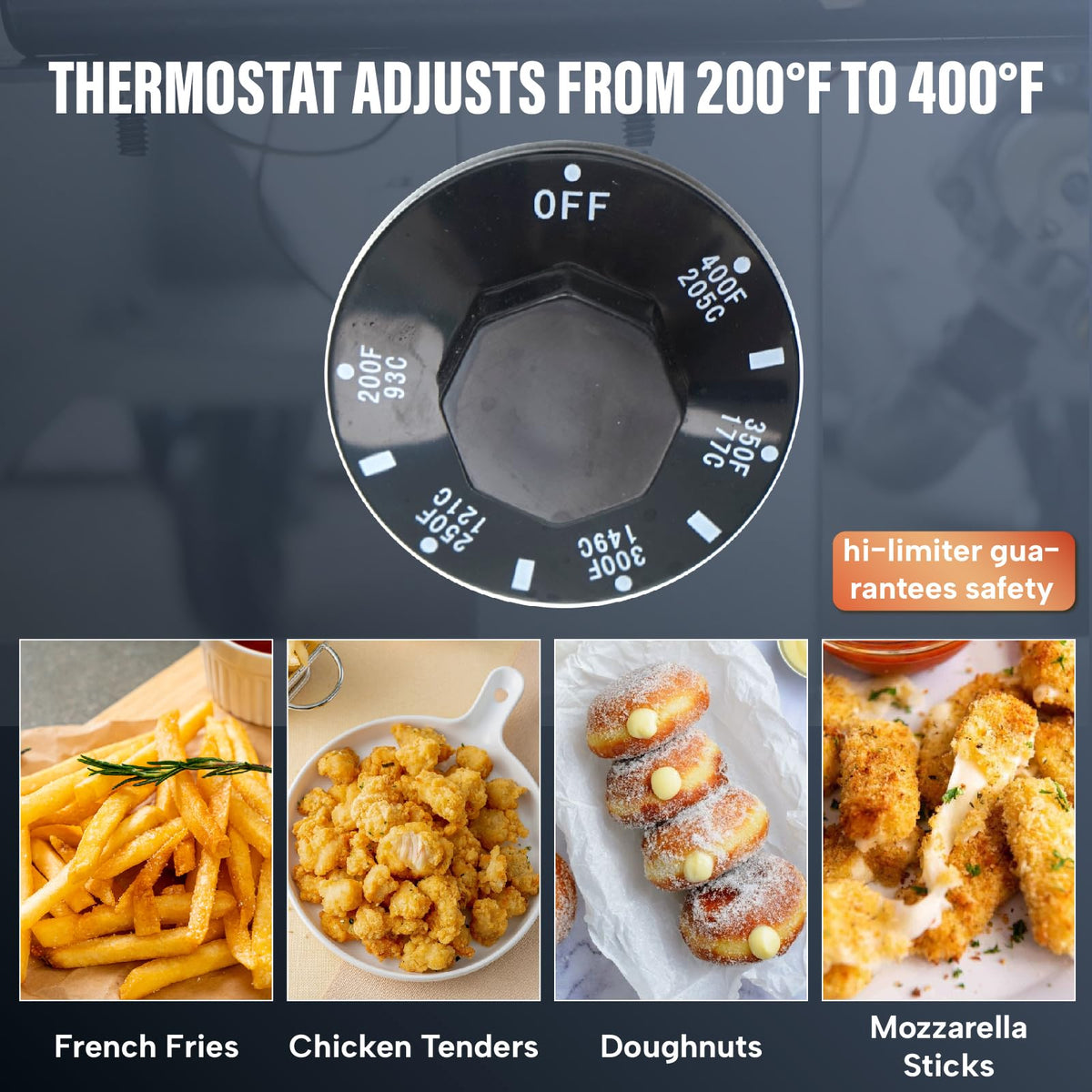 WESTLAKE Commercial Gas Deep Fryer, Stainless Steel Free Standing Floor Frye with Baskets 3 Tube 90000 BTU 40LB for Restaurants