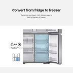 SAMSUNG 29 Cu Ft Smart 4-Door Flex Refrigerator w/ Family Hub and Alexa Built-In, Beverage Center, Dual Ice Maker, Energy Star Certified, RF29A9771SR/AA, Fingerprint Resistant Stainless Steel