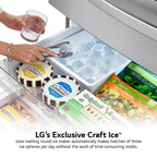 30 cu. ft. Smart wi-fi Enabled InstaView™ Door-in-Door® Refrigerator with Craft Ice™ Maker