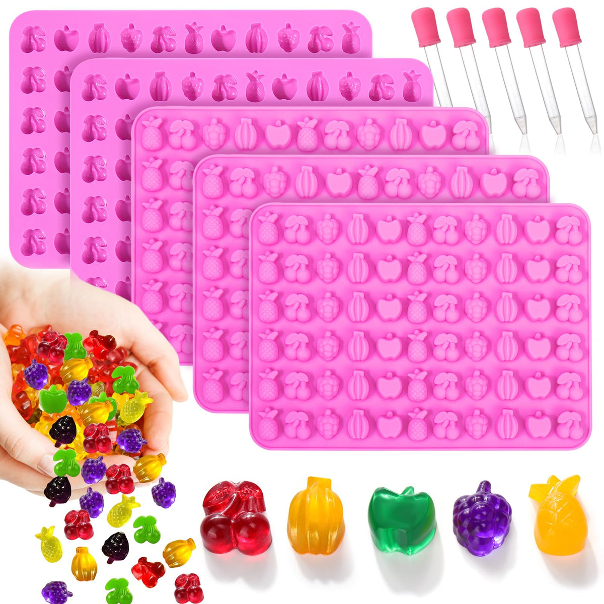 Mity rain 2 Pack 40-Cavity Square Caramel Candy Silicone Molds,Chocolate Forf Truffles, Fat Bombs Keto Snacks, Whiskey Ice Cube Tray,Grid Fondant Mould,Hard Candy Pralines Gummy Jelly Mold
