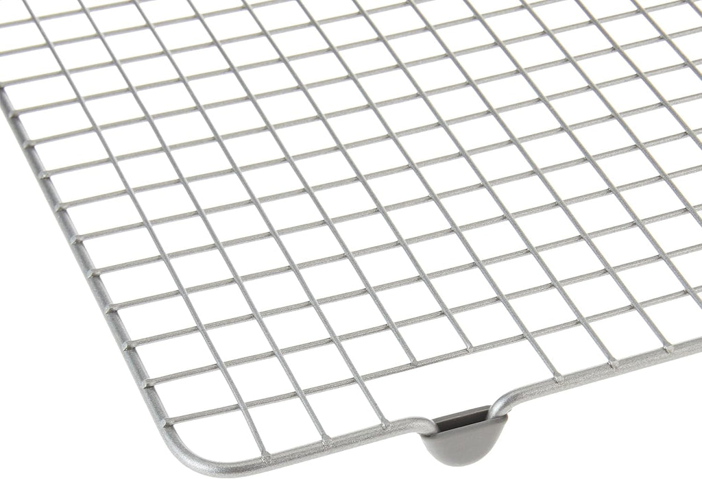 Nordic Ware - 43172AMZM Nordic Ware Half Sheet with Oven Safe Nonstick Grid, 2 Piece Set, Natural