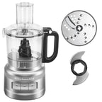 Кухонний комбайн KitchenAid KFP0718CU, 7 чашок, контурний сріблястий