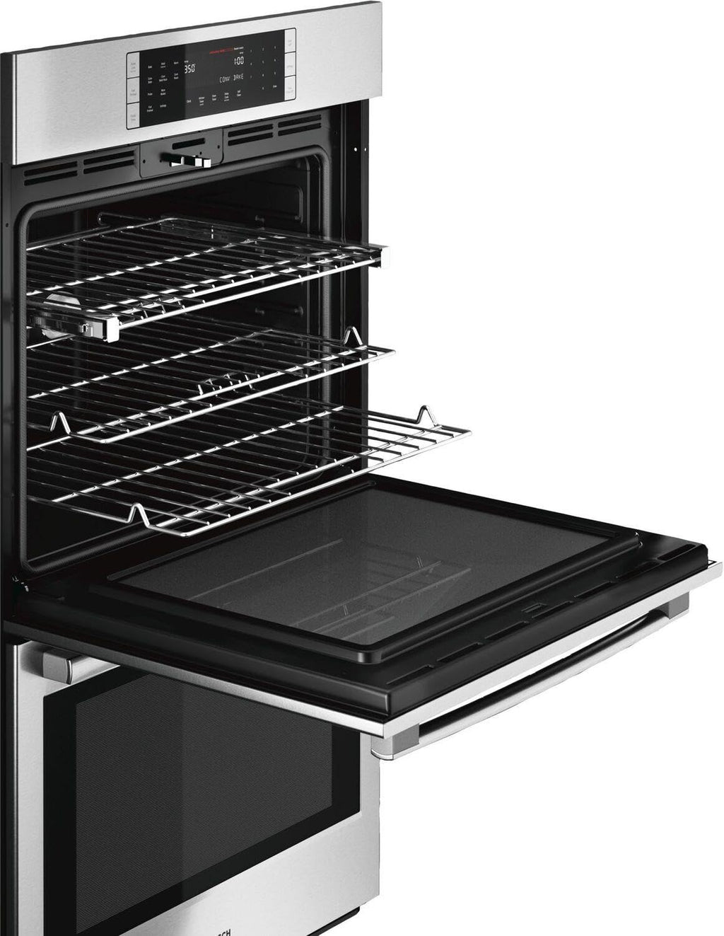 Електрична духовка Bosch HBL8651UC 800 30" з нержавіючої сталі з подвійними стінками - конвекція